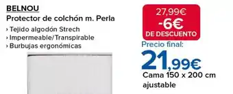 Costco Protector de colchón m. perla oferta