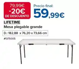 Costco Mesa plegable grande oferta