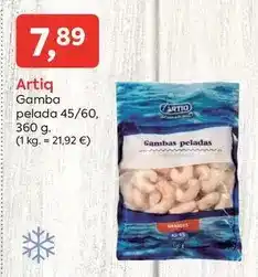 Suma Supermercados Artiq - gamba pelada oferta