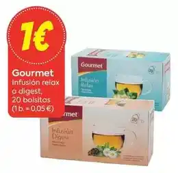 Suma Supermercados Gourmet - infusion relax o digest oferta