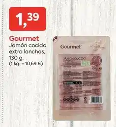 Suma Supermercados Gourmet - jamon cocido extra lonchas oferta