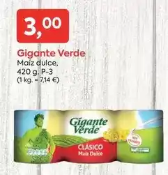 Suma Supermercados Gigante verde - maiz dulce oferta