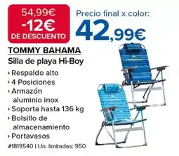 Costco Silla de playa hi-boy oferta