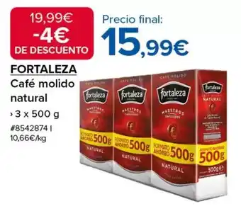 Costco Fortaleza - café molido natural oferta
