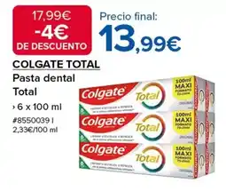 Costco Colgate - pasta dental total oferta