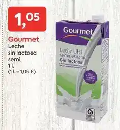 Suma Supermercados Gourmet - leche sin lactosa semi semidesnatada oferta
