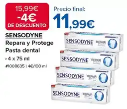 Costco Sensodyne - repara y protege pasta dental oferta