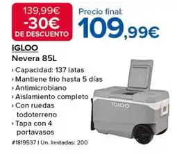 Costco Nevera 85l oferta