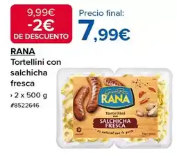 Costco Rana - tortellini con salchicha fresca oferta