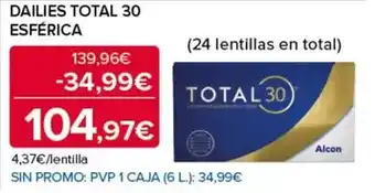 Costco Total - dailies 30 esférica oferta