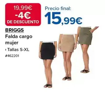 Costco Falda cargo mujer oferta