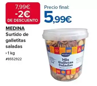 Costco Medina - surtido de galletitas saladas oferta
