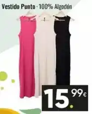 Family Cash Vestido punto 100% algodón oferta