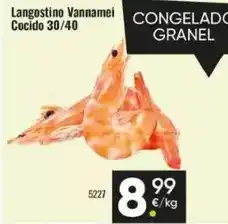 Family Cash Langostino vannamei cocido 30/40 oferta