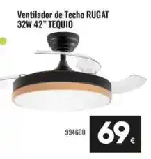 Family Cash Tequio - ventilador de techo 32w 42 oferta