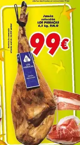 Supermercados Piedra Seleccion - jamon secadora oferta
