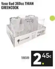 Family Cash Vaso 6ud 360cc thian greencook oferta