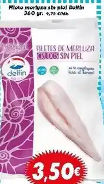 Supermercados Piedra Delfín - filetes de merluza oferta