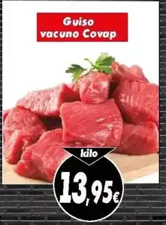 Supermercados Piedra Covap - guiso vacuno oferta