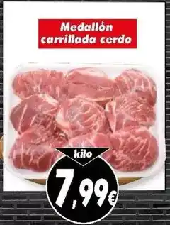 Supermercados Piedra Medallón carrillada cerdo oferta