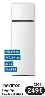 Centro Hogar Sanchez Infiniton - frigo 2p fg239d16wev1 oferta