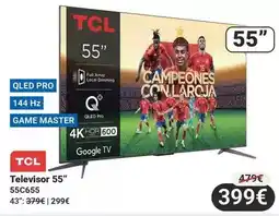 Centro Hogar Sanchez Tcl - televisor 55 55c655 oferta
