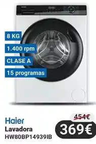 Centro Hogar Sanchez Haier - lavadora hw80bp14939ib oferta