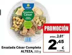 Masymas Alteza - ensalada césar completa oferta