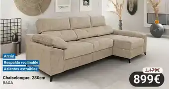 Centro Hogar Sanchez Chaiselongue. raga oferta