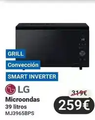 Centro Hogar Sanchez Lg - microondas 39 litros mj3965bps oferta