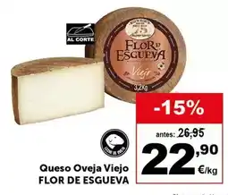 Masymas Flor de esgueva - queso oveja viejo oferta