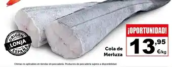Masymas Origen - cola de merluza oferta