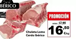 Masymas Chuleta lomo cerdo iberico oferta