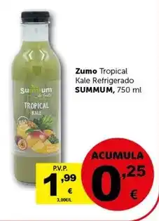 Masymas Tropical - zumo kale refrigerado oferta