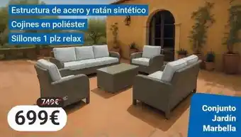 Centro Hogar Sanchez Conjunto jardín marbella oferta