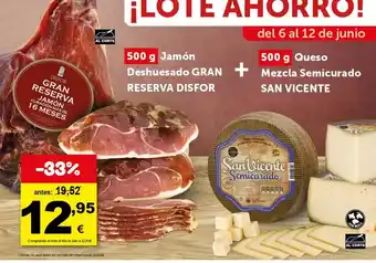 Masymas San vicente - deshuesado gran reserva disfor oferta