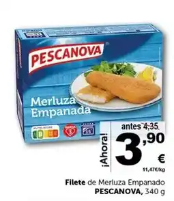 Masymas Pescanova - filete de merluza empanado oferta