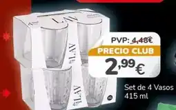 Masymas Set de 4 vasos oferta