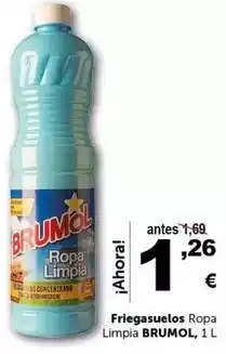 Masymas Brumol - friegasuelos ropa limpia oferta
