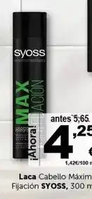 Masymas Syoss - laca cabello máxima fijación oferta