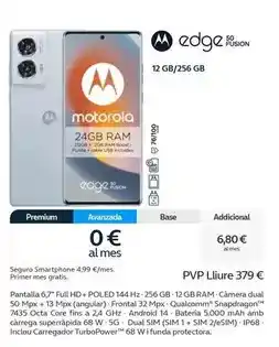 Movistar Motorola - edge 50 fusion oferta
