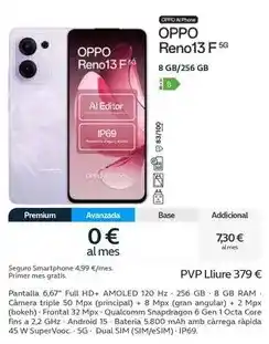 Movistar Oppo - reno13 f 5g oferta