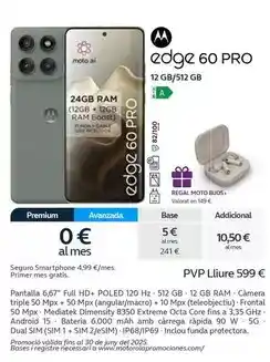Movistar Motorola - edge 60 pro oferta