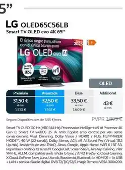 Movistar Lg - oled65c56lb oferta
