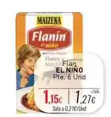 Cuevas Cash El niño - flan oferta