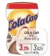 Cuevas Cash Cola cao - 0% bote oferta