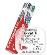 Cuevas Cash Colgate - dentífrico gel/tripl acc/antisarro tubo oferta
