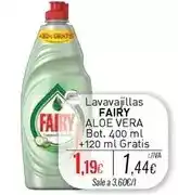 Cuevas Cash Fairy - lavavajillas aloe vera oferta