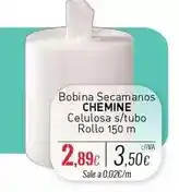 Cuevas Cash Chemine - bobina secamanos celulosa s/tubo oferta