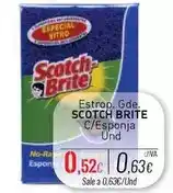Cuevas Cash Scotch-brite - estropa oferta